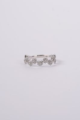 DII- 14KW 2.3g .75ctw Diamond Stackable Band (size 7)