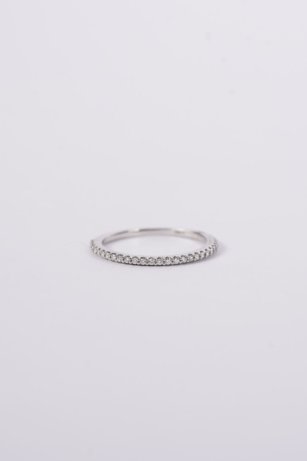 DTT- 14KW 1.15g .20ctw Diamond Stackable Band (size 5)