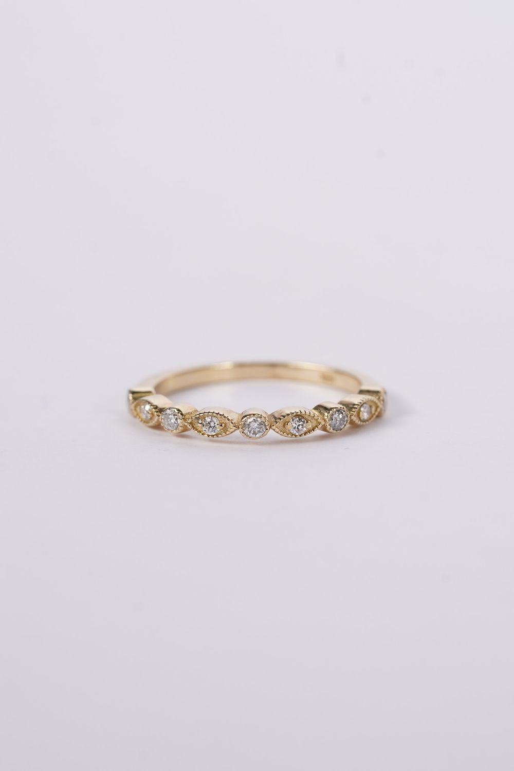 ABT-14KY 2.1g .18ctw Diamond Stackable Band (size 7)