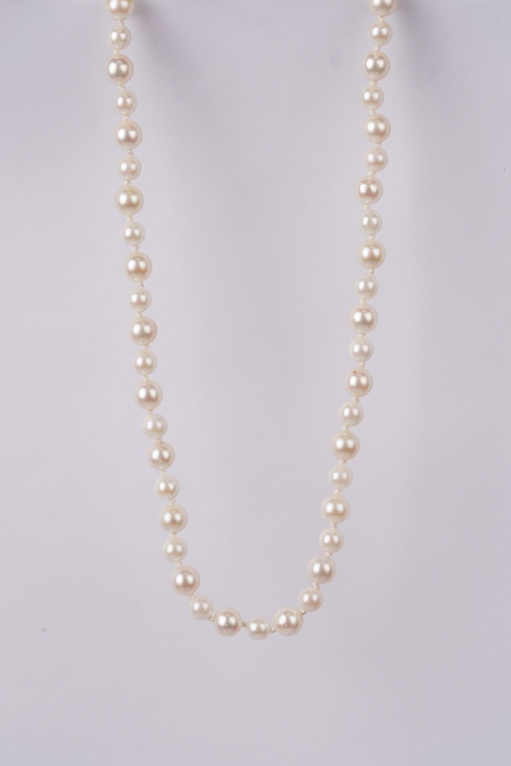 VET- 14KW 5.5-7.5mm Akoya Pearl Strand 18&quot;