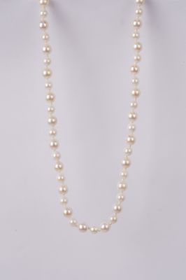 VET- 14KW 5.5-7.5mm Akoya Pearl Strand 18&quot;