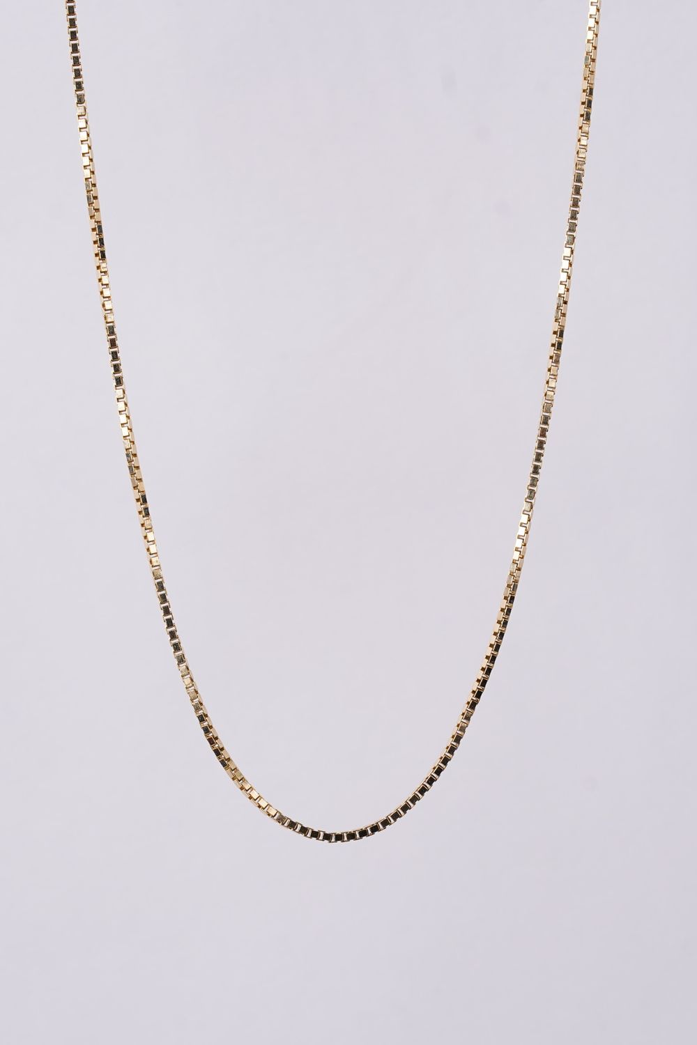 AAE- 14KY 4.42g 1.00mm Box Chain 24&quot;