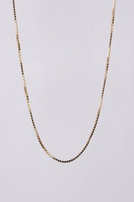 AAE- 14KY 4.42g 1.00mm Box Chain 24&quot;