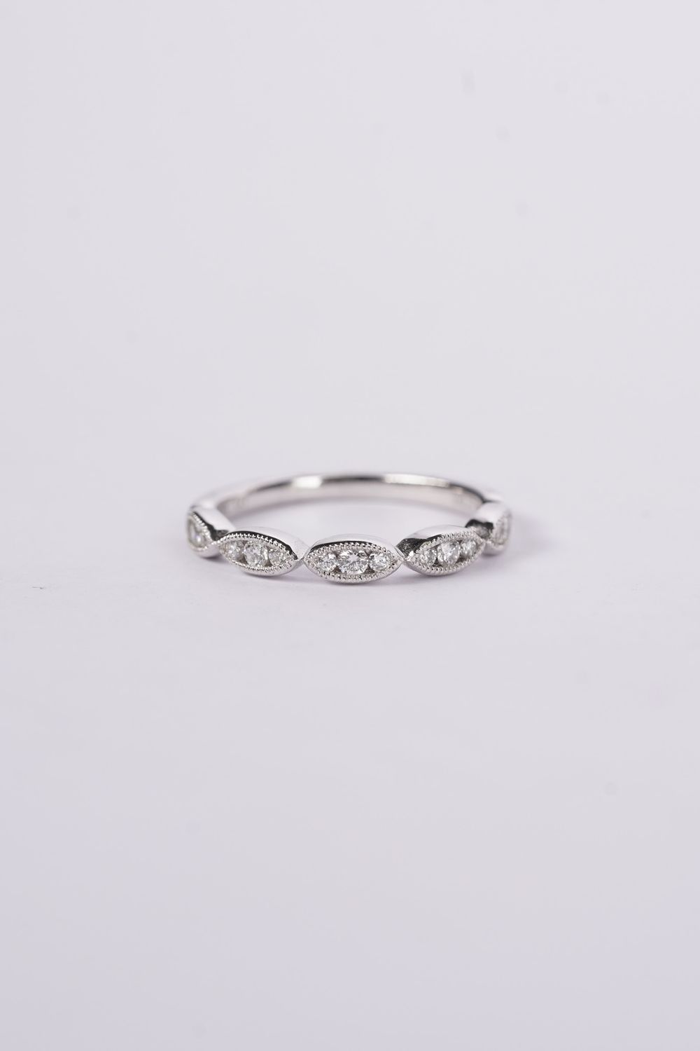NEA- 14KW 2.10g .23ctw Diamond Stackable Band (size 6.5)