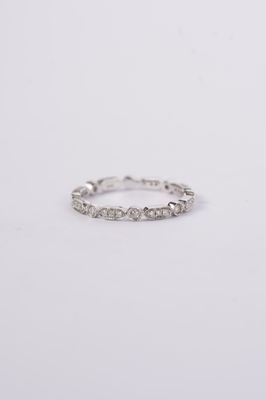 ATB-14KW 1.7g .24ctw Diamond Stackable Band (size 7)