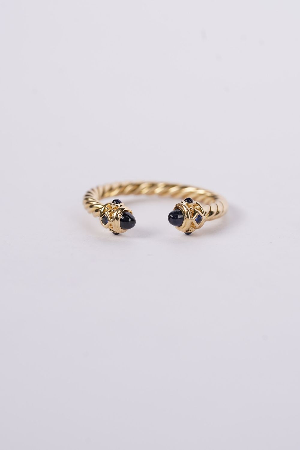 NAE- 18KY 2.00g .62ctw Sapphire Renaissance David Yurman Ring (size 6)