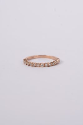 NVR-14KR 1.5g .26ctw Diamond Stackable Band (size 6)