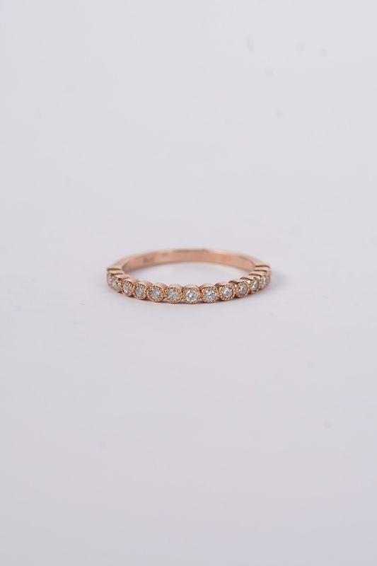 NVR-14KR 1.5g .26ctw Diamond Stackable Band (size 6)