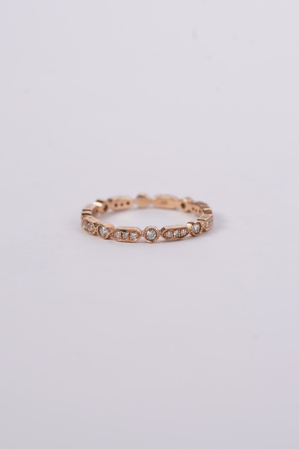 ATB-14KR 1.8g .24ctw Diamond Stackable Band (size 7)