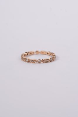 ATB-14KR 1.8g .24ctw Diamond Stackable Band (size 7)