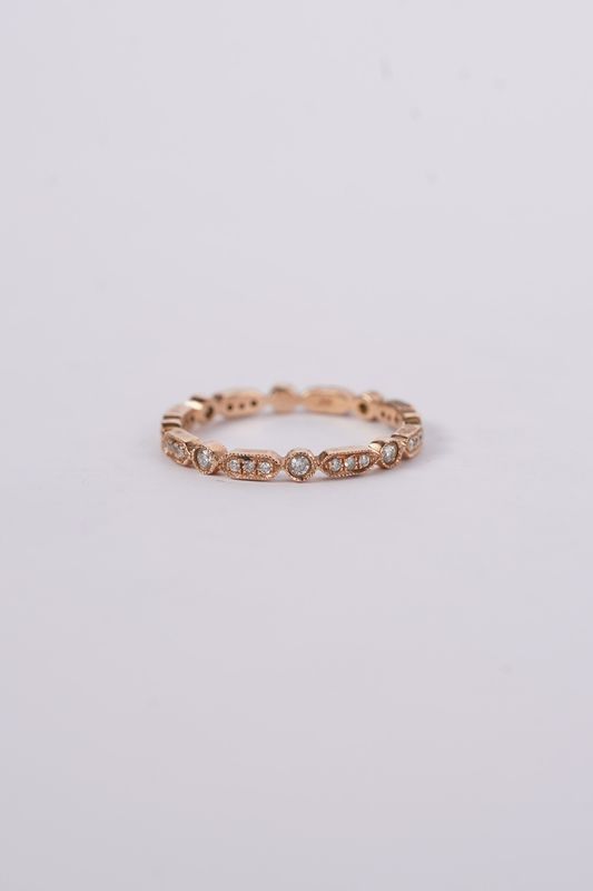 ATB-14KR 1.8g .24ctw Diamond Stackable Band (size 7)