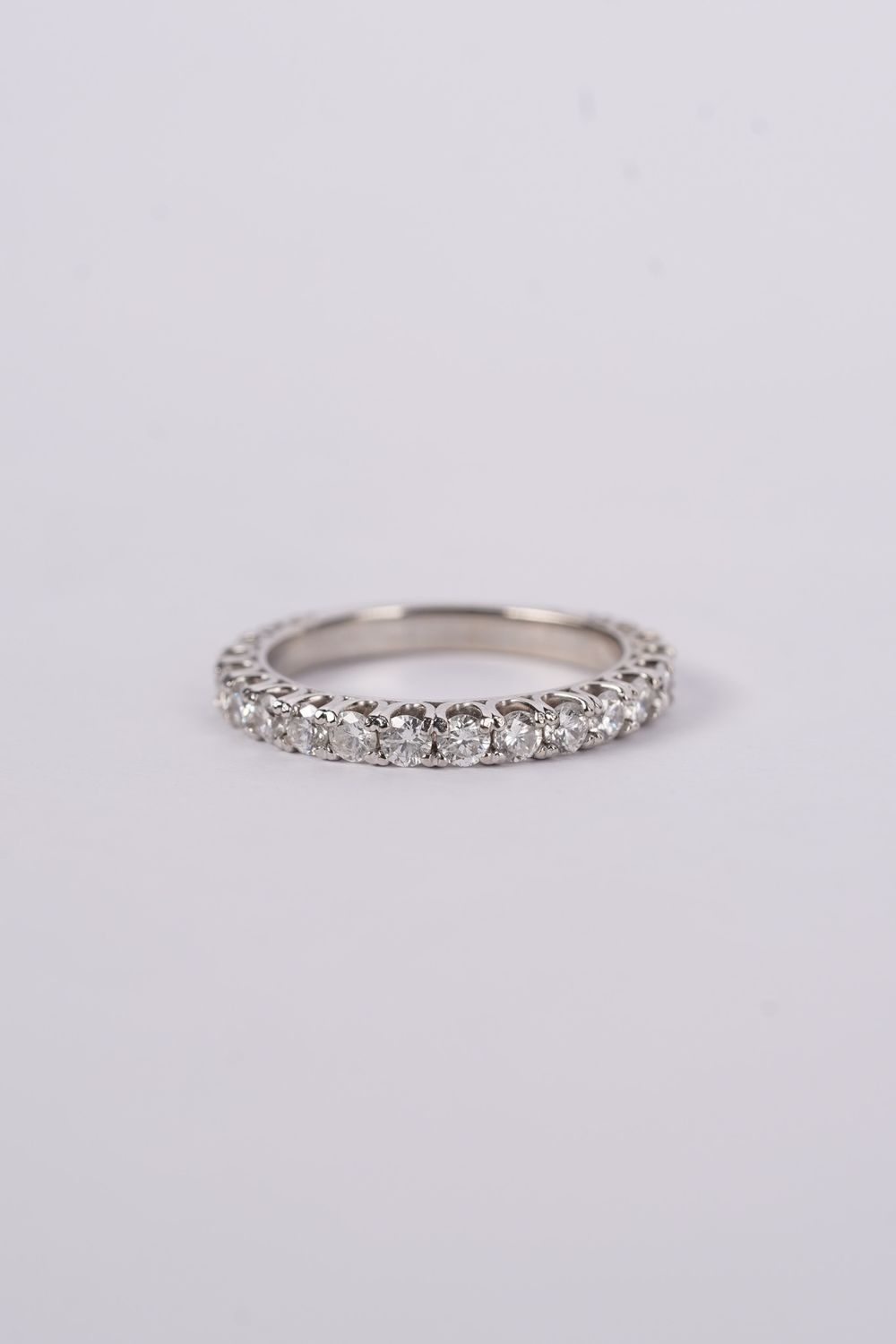 ITTX-14KW 2.78g 1.00ctw Round Diamond Stackable Band (size 6)