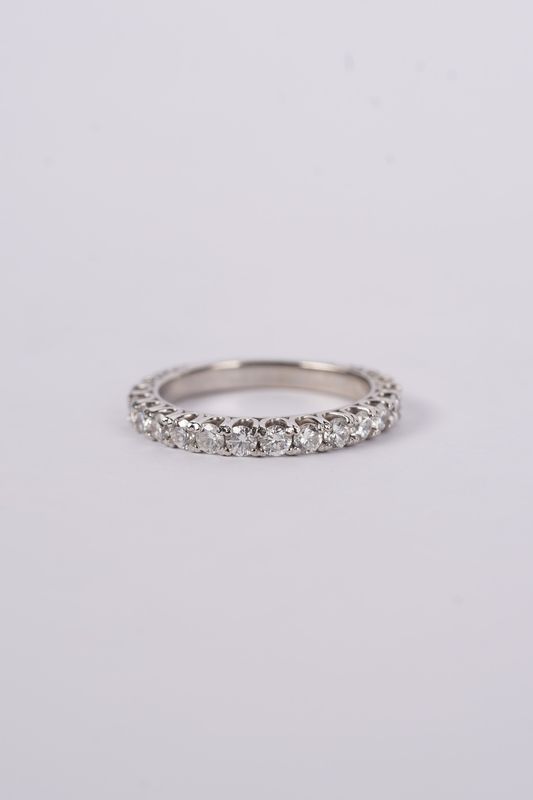 ITTX-14KW 2.78g 1.00ctw Round Diamond Stackable Band (size 6)