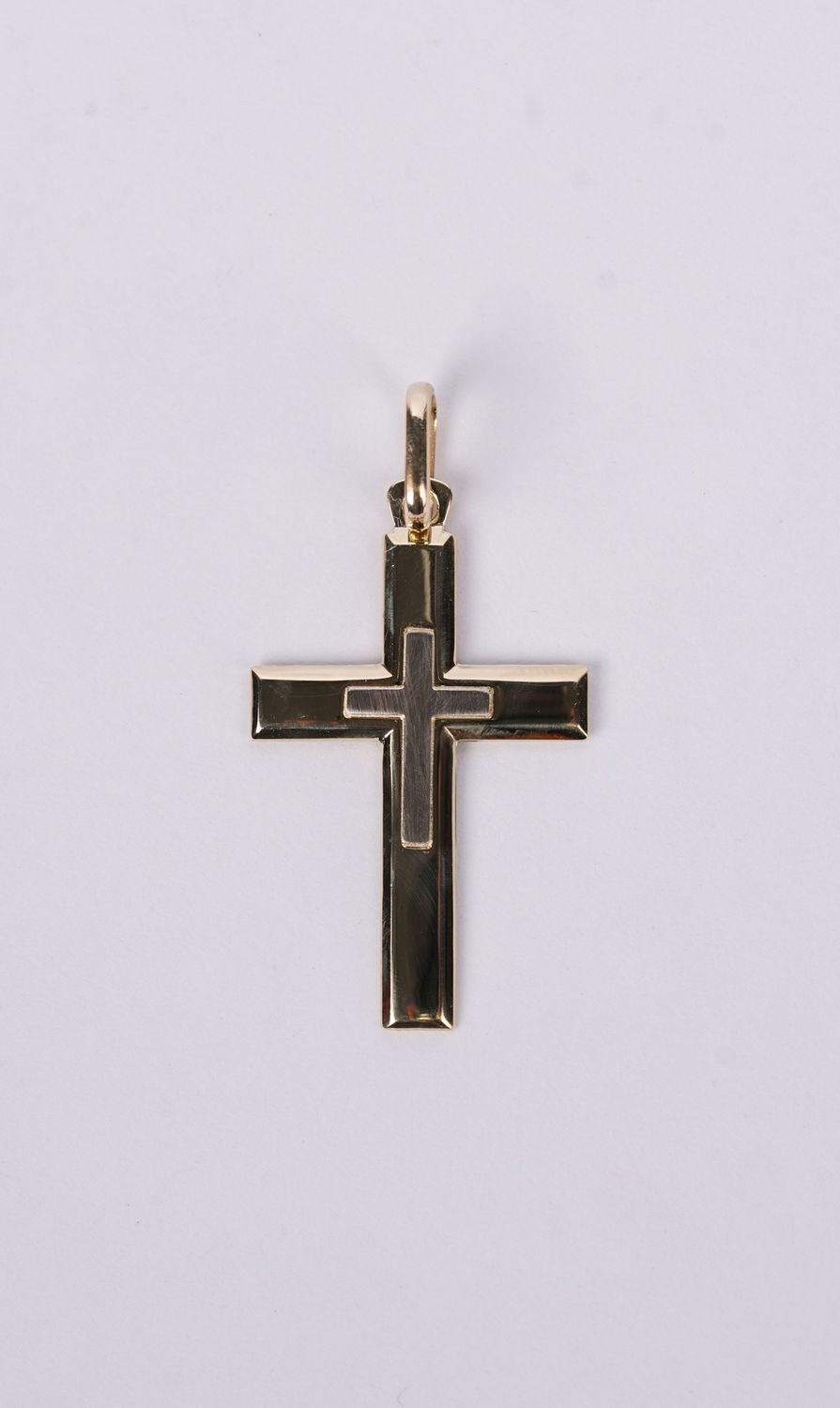 VNT- 14KY 2.96g Gold Cross Charm