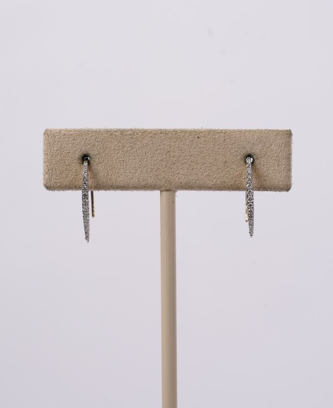 VLT- 14KY .12ctw Diamond Threader Earrings