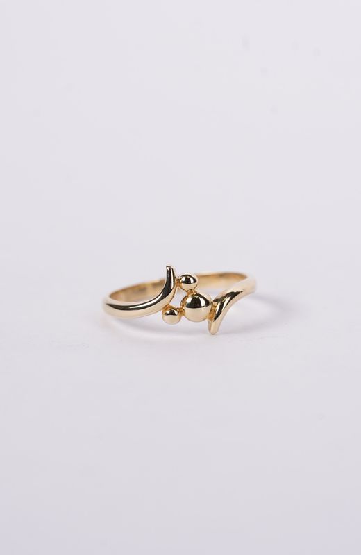 VVD- 14KY 2.10g Disney Mickey Mouse Fashion Ring (size 7)