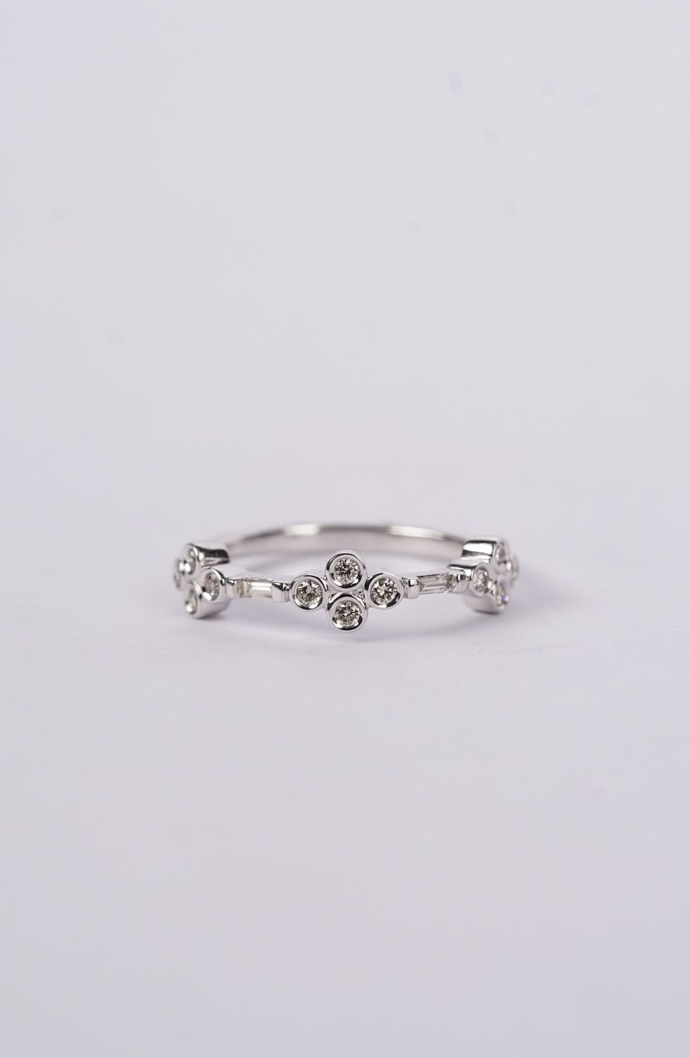 NRT- 14KW 2.57g .25ctw Diamond Stackable Band (size 7)
