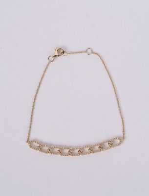 RLBX- 14KY 2.55g .36ctw Diamond Fashion Bracelet 6.5-7&quot;