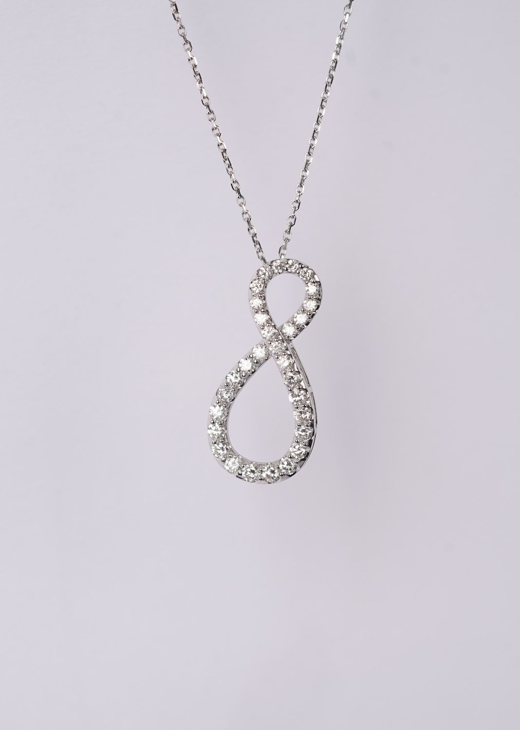 ETT- 14KW 4.42g .88ctw Diamond Fashion Necklace 16-18&quot;