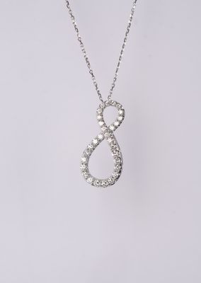 ETT- 14KW 4.42g .88ctw Diamond Fashion Necklace 16-18&quot;