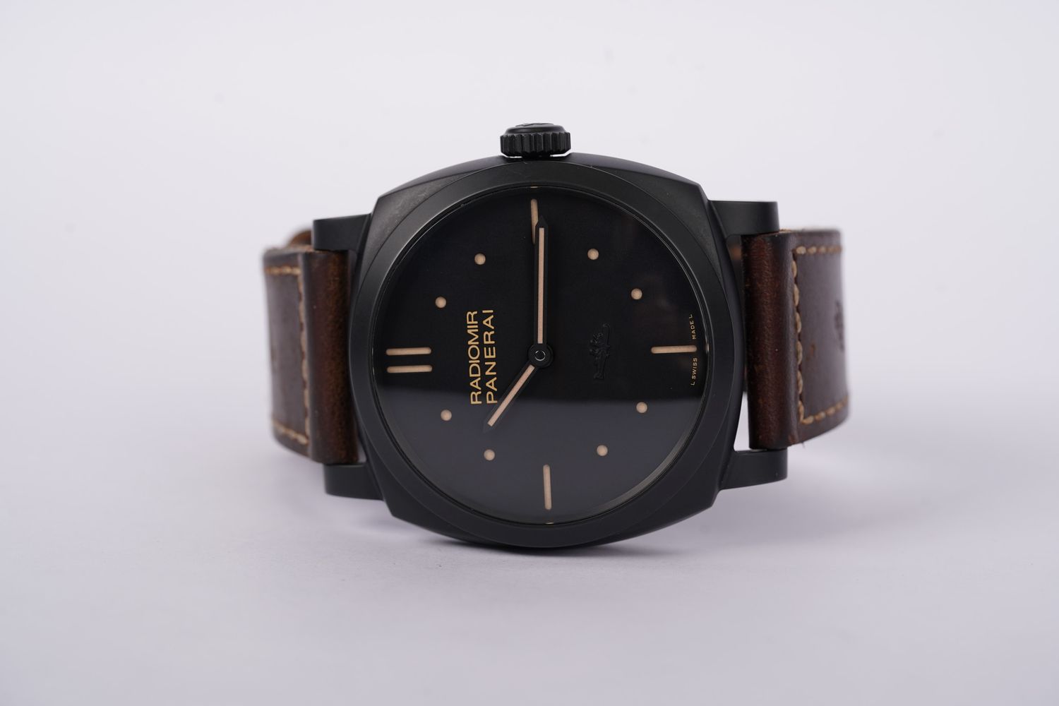 DTPT- Panerai Radiomir 1940 47mm 3 Day Ceramic Men&#39;s Watch