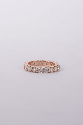 ARTT- 14KR 3.61g 3.00ctw H-I/SI1-SI2 Round Diamond Eternity Band (size 6) ARTT- 14KR 3.61g 3.00ctw H-I/SI1-SI2 Round Diamond Eternity Band (size 6)