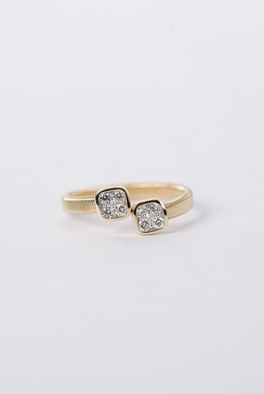 DTTX- 14KY 2.35g .25ctw Diamond Fashion Ring (size 7)