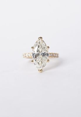 NVTAT- 18KY 5.56g 6.05ctw (5.56ctr) GIA Marquise Diamond Engagement Ring (size 6.5) NVTAT- 18KY 5.56g 6.05ctw (5.56ctr) GIA Marquise Diamond Engagement Ring (size 6.5)