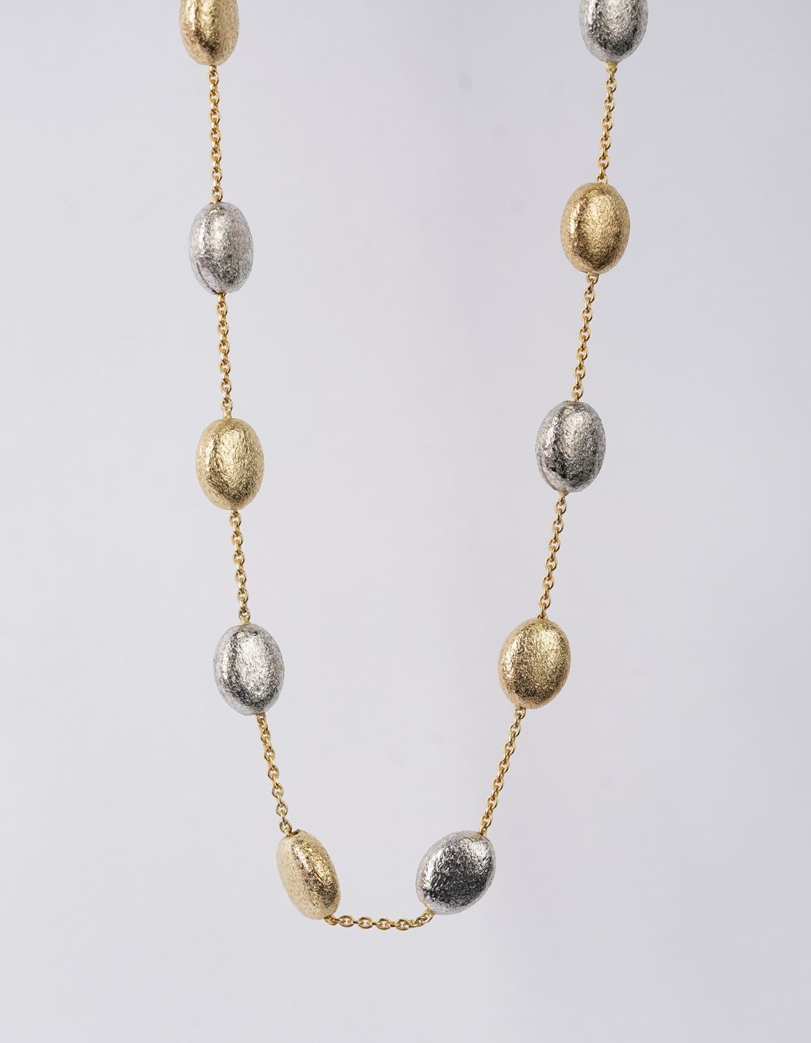 RTTX- 14KWY 8.31g Station Necklace 16&quot;