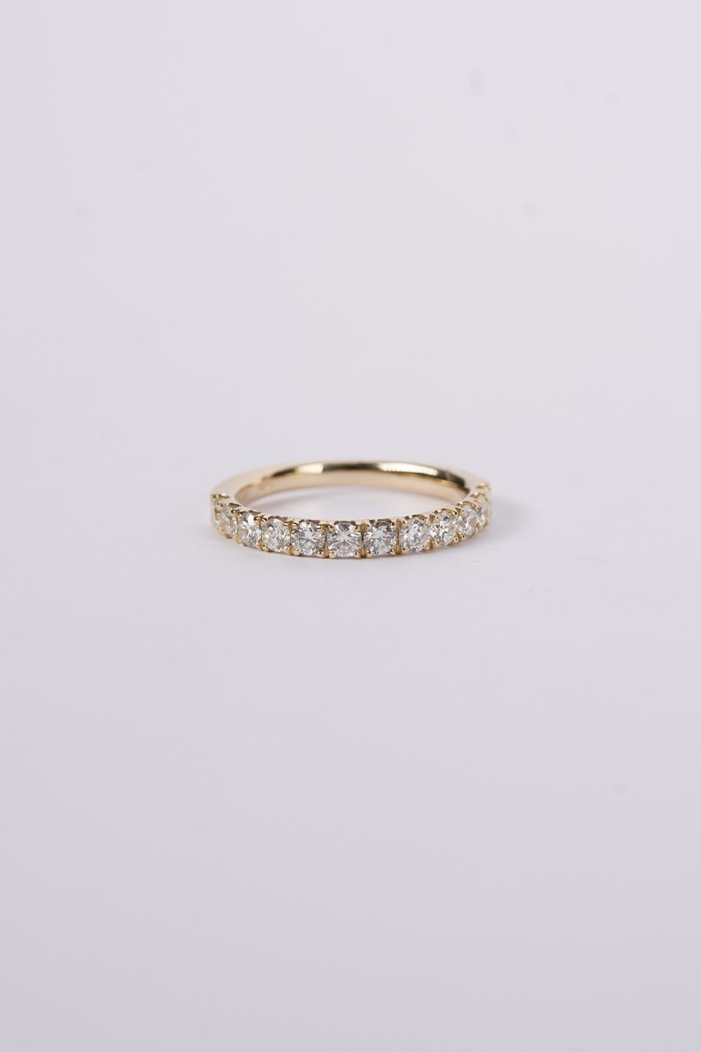 LDRX- 14KY 2.70g .90ctw Diamond U-Prong Stackable Band (size 6.5)