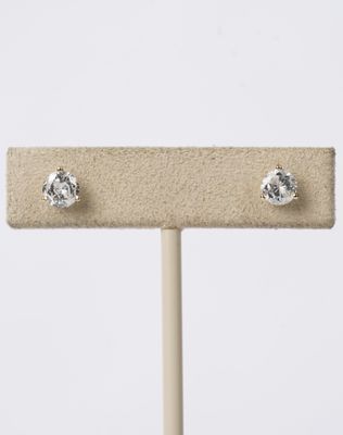 LTTX- 14KY 1.11ctw G-H/I1-I2 Round Diamond Stud Earrings