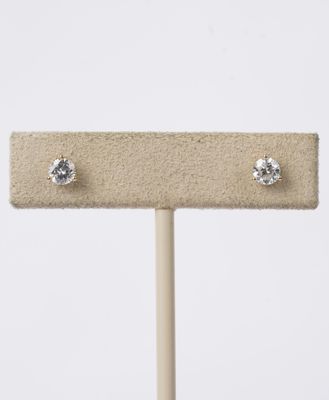 NET- 14KY .62ctw H/SI2 Round Diamond Stud Earrings