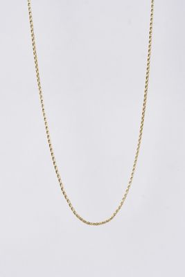 ADT- 14KY 2.19g .75mm Rope Chain 20"