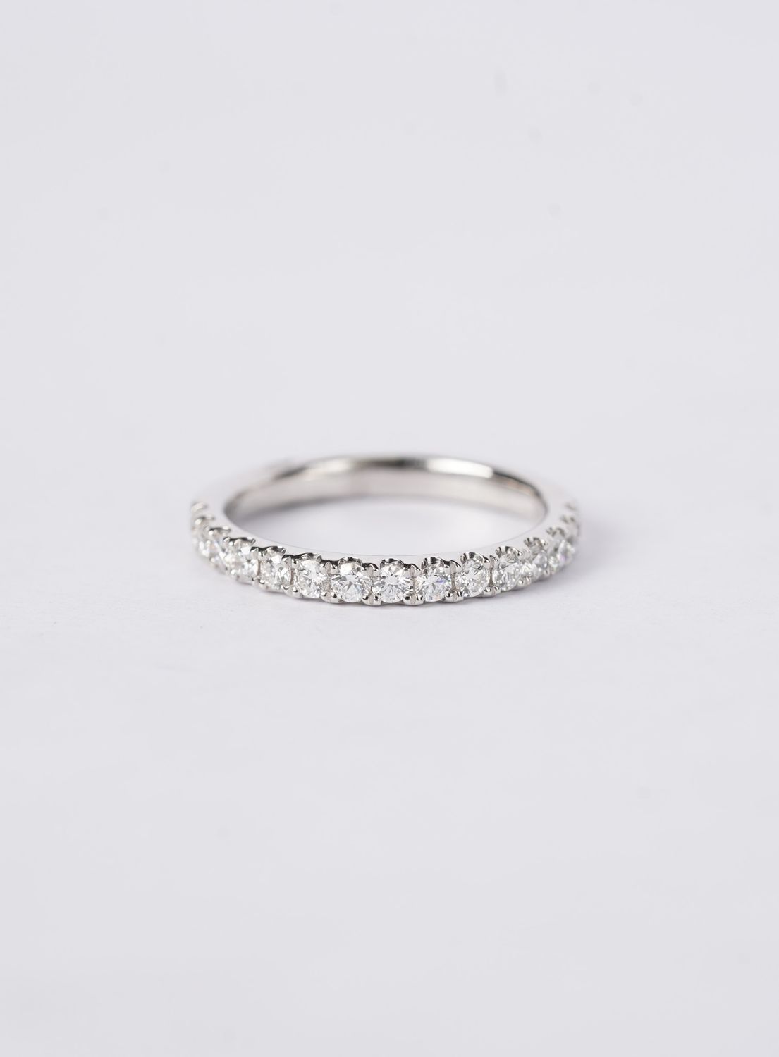 ILBX- 14KW 2.71g .53ctw G-H/SI1-SI2 Diamond Stackable Band (size 6.5)