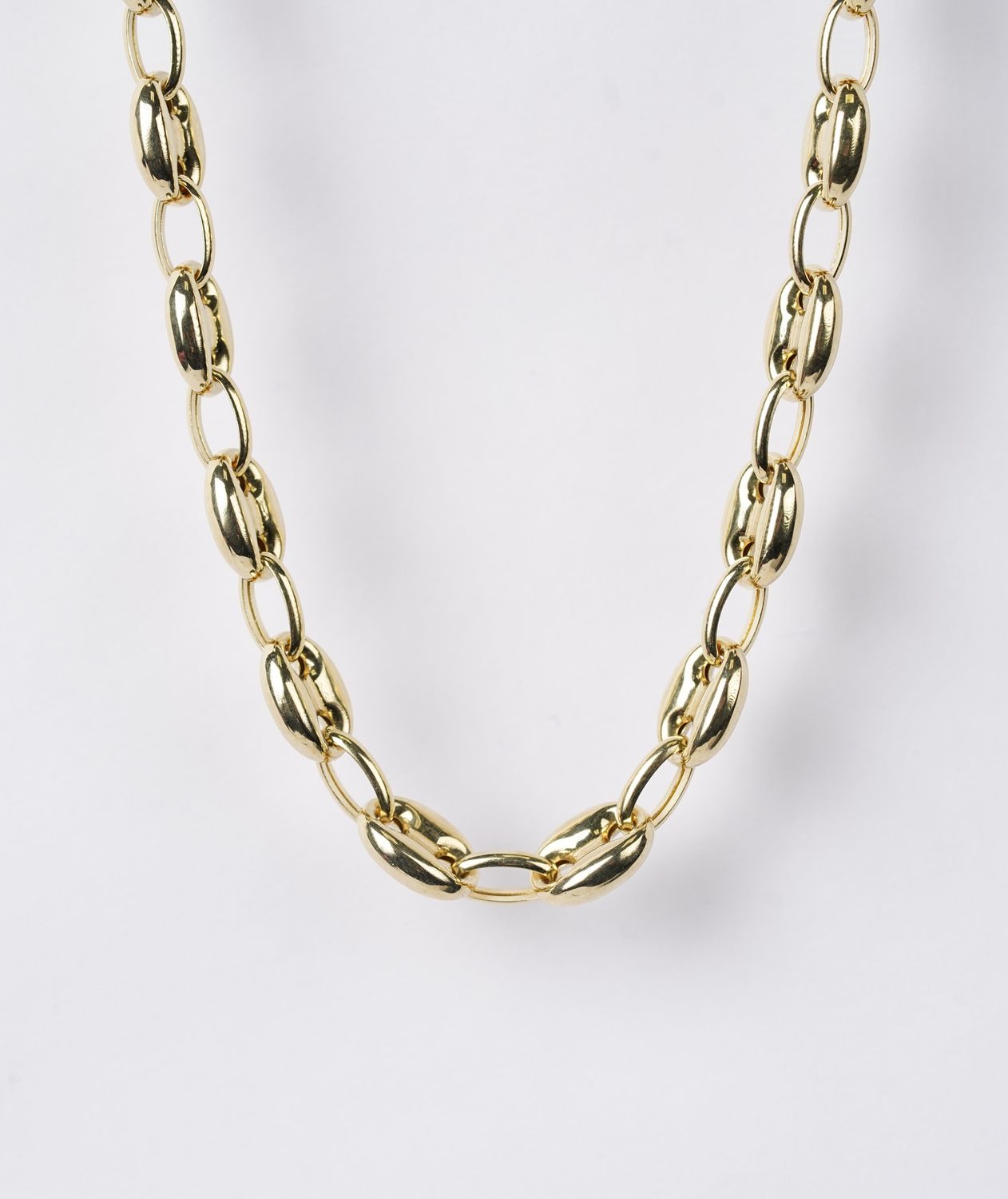 VIAE- 14KY 16.3g 7.5mm Puff Gucci Chain 20"