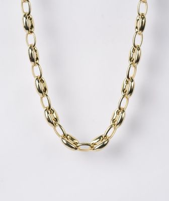 VIAE- 14KY 16.3g 7.5mm Puff Gucci Chain 20"