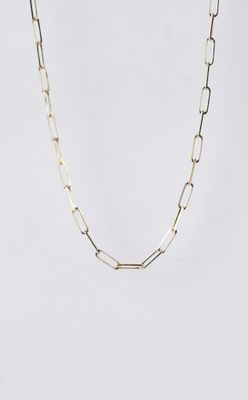 ADT- 14KY 2.27g Small Paperclip Chain 18"