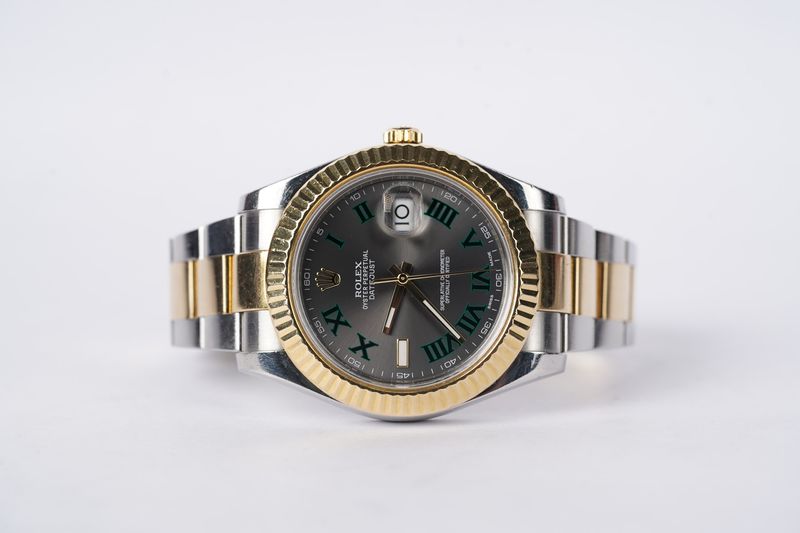 VAETT- Rolex 41mm Two Tone Datejust Wimbledon