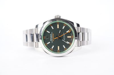 LTPT- Rolex 40mm Milgauss Stainless Steel Watch