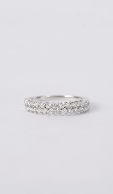 14KW 2.61g .60ctw Diamond Effy Fashion Ring (size 6.5)