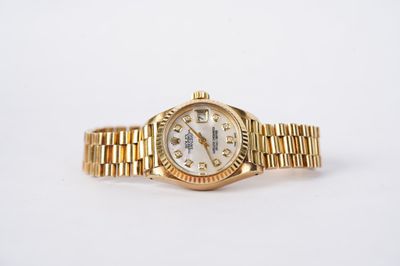 BIPT- Rolex 26mm President Ladies 18KY
