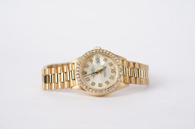 18KY 26mm Rolex Ladies President