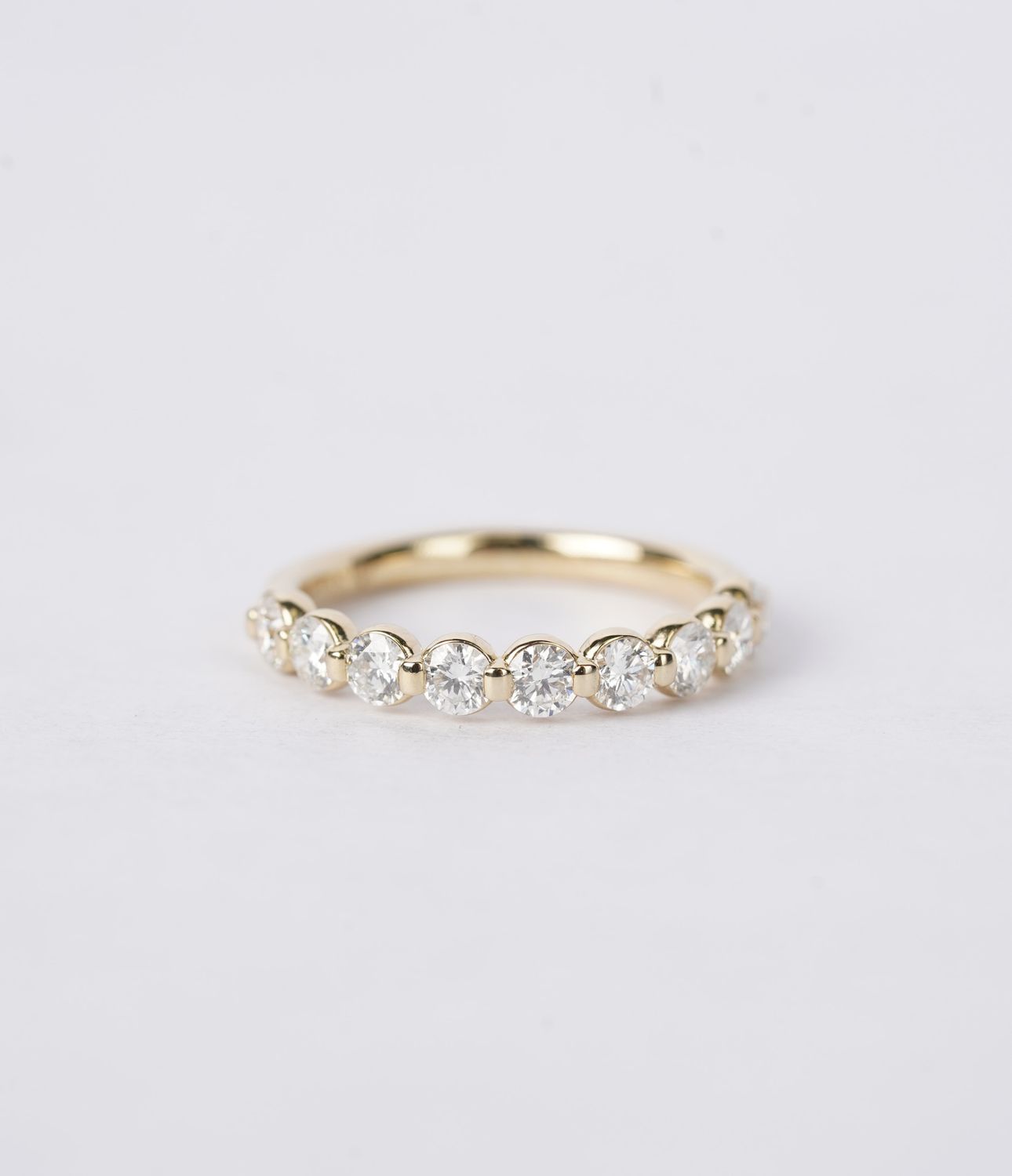 VTEE- 14KY 2.75g 1.00ctw Diamond Single Prong Band (size 6.5)