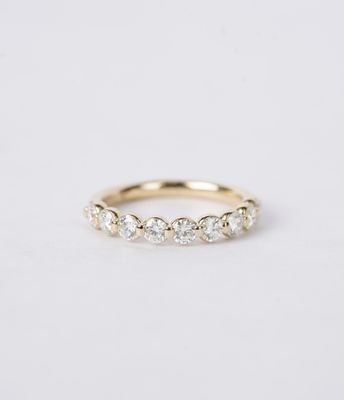 VTEE- 14KY 2.75g 1.00ctw Diamond Single Prong Band (size 6.5)