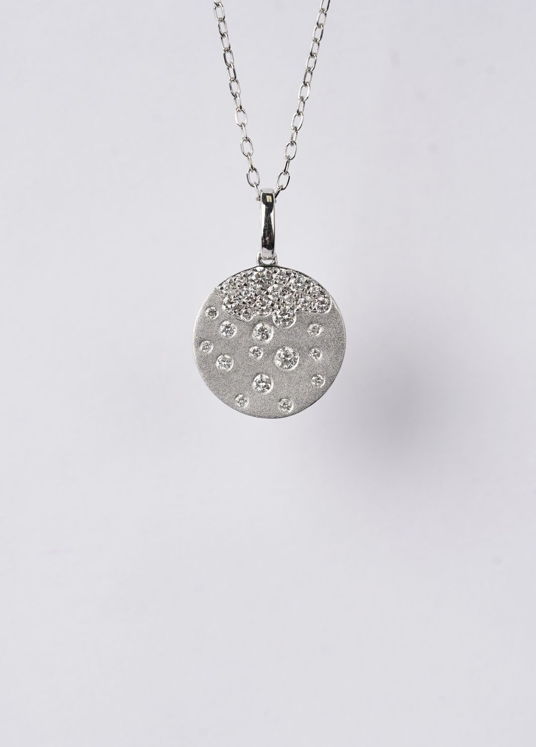.30 Carat Diamond Waterfall Necklace in 14k White Gold | 18"