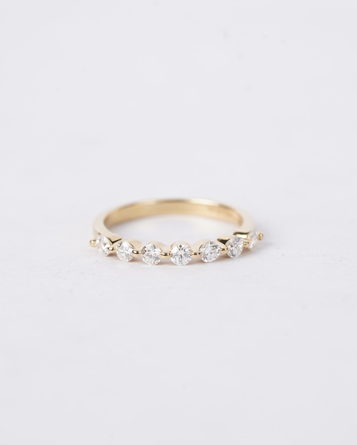 .50 Carat Diamond Stackable Band in 14k Yellow Gold