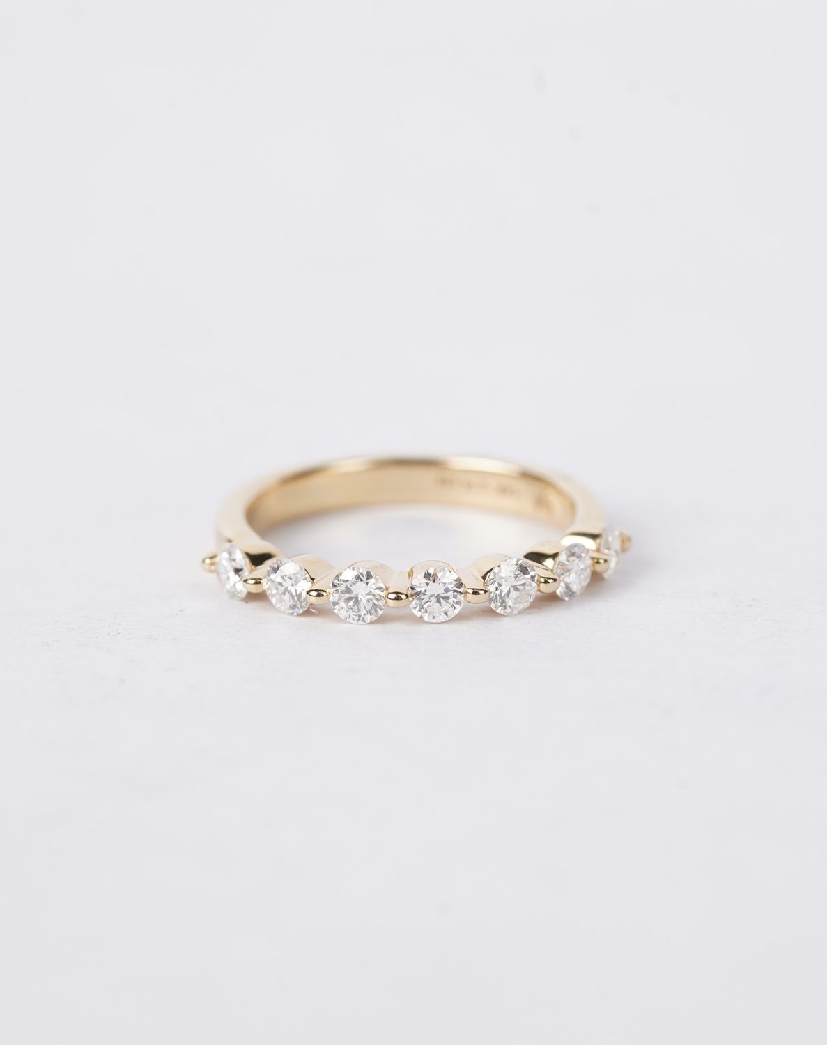 .75 Carat Diamond Stackable Band in 14k Yellow Gold