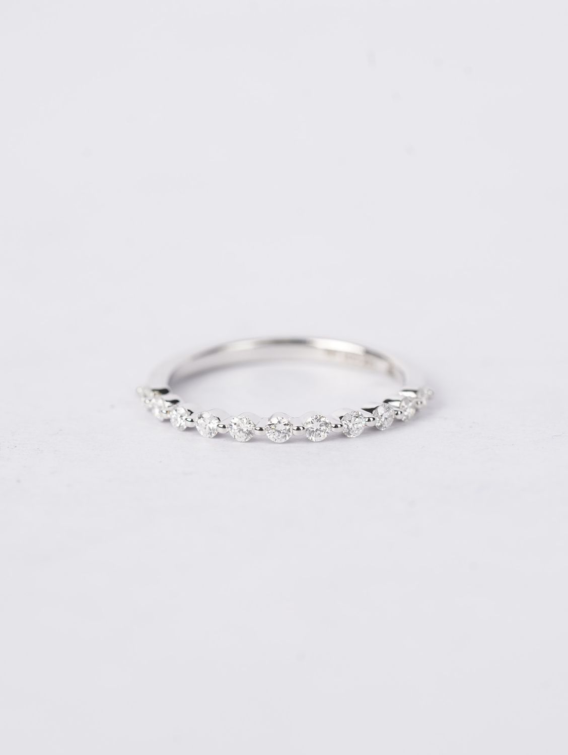 .31 Carat Diamond Stackable Band in 14k White Gold
