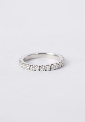 .98 Carat Diamond Eternity Band in Platinum
