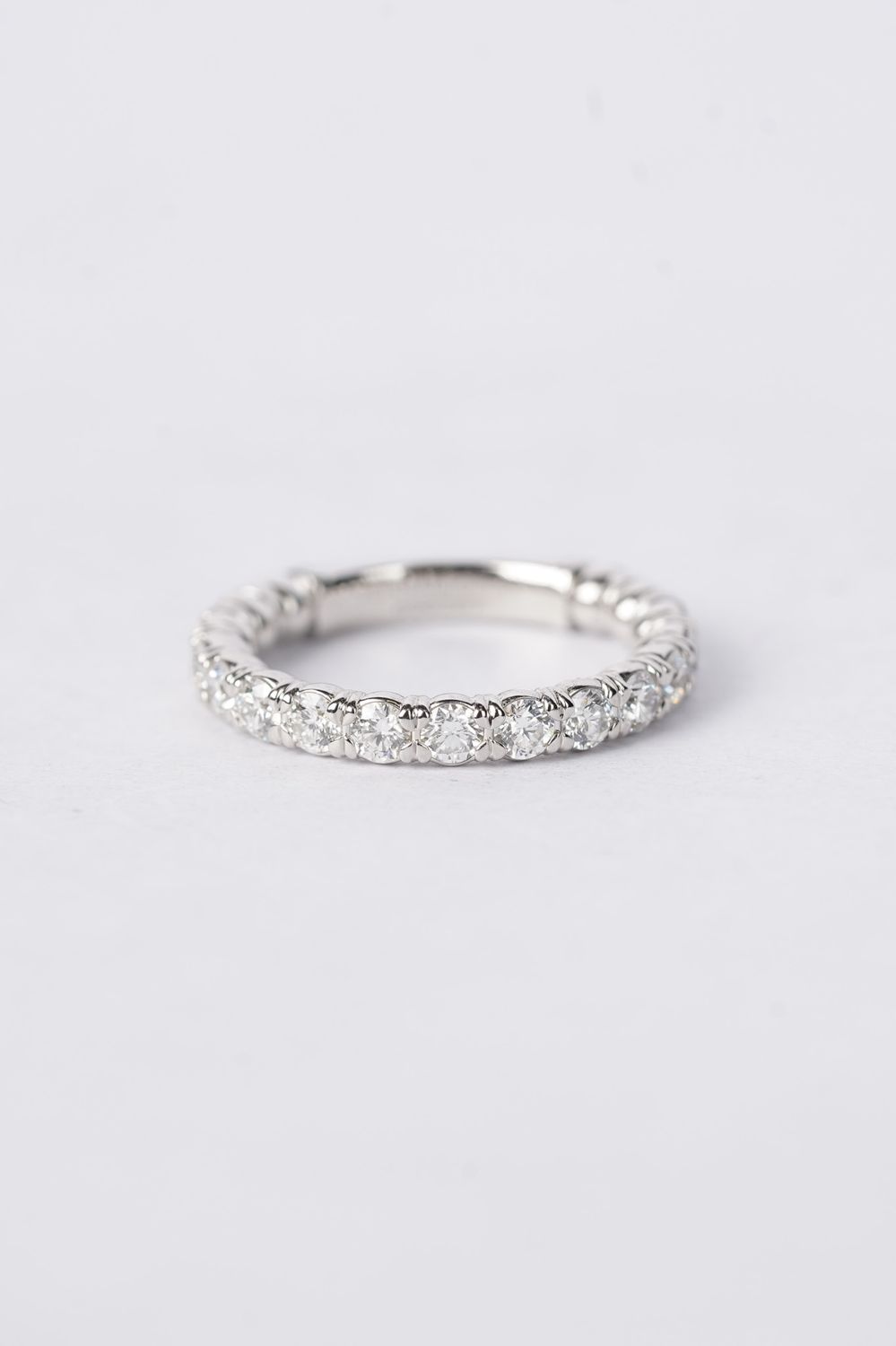 1.00 Carat Diamond Verragio Stackable Band in 14k White Gold